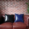 Cross-border American-style faux leather sofa pillowcases, industrial-style bar soft furnishings, decorative leather sofa pillowcases Application Scenario