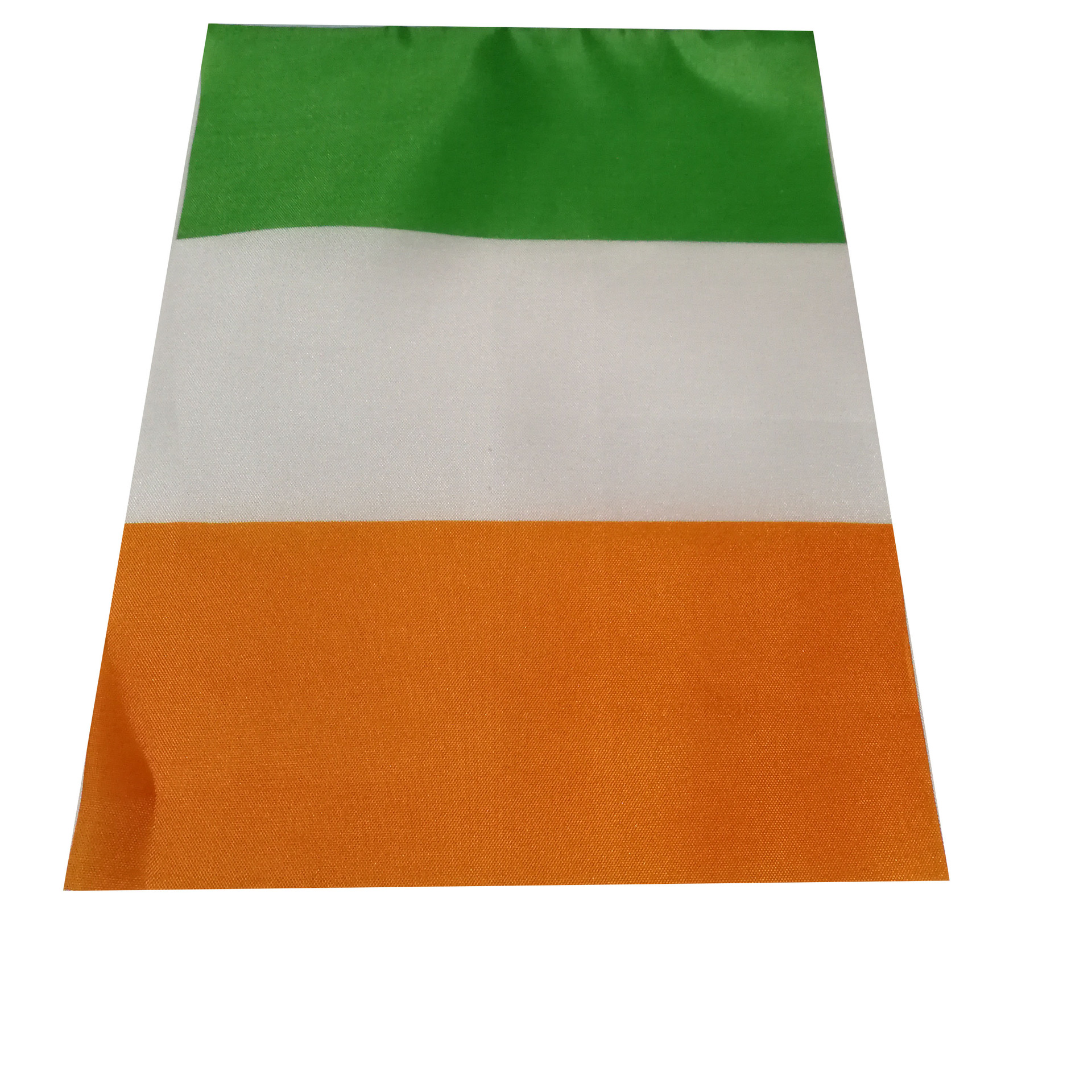 爱尔兰旗帜国旗手摇旗涤纶双面印刷塑料旗杆厂家直销详情图4