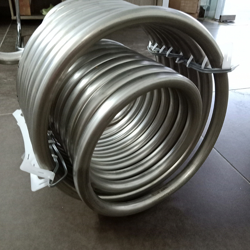 Customized 304 stainless steel round pipe and stainless steel welded pipe processing coil directly supplied by the stainless steel coil double coil manufacturer