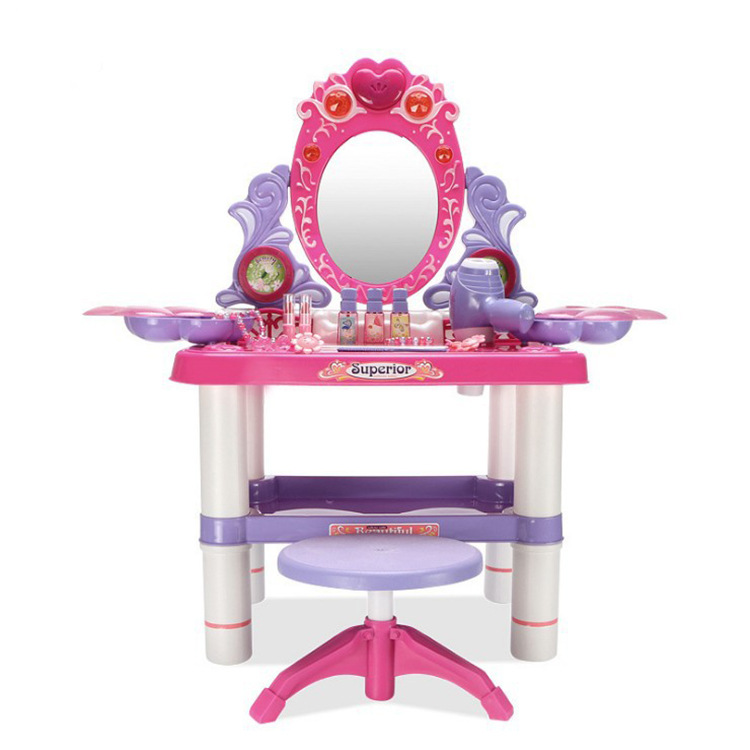 Girls play home children's makeup toys dressing up princess makeup birthday gift 6-7-8 year old girl Huaixing 0099 Item Picture