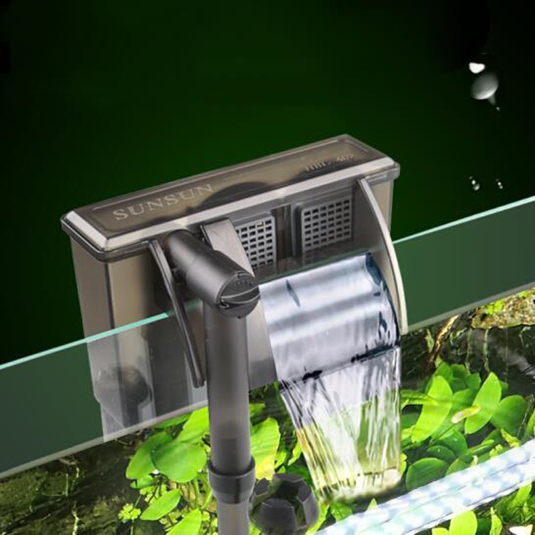 Fish tank HSL-701 Wall-mounted aquarium filter, aquarium back-mounted waterfall filter Item Picture