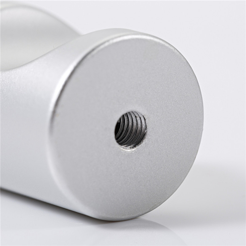 Space Aluminum Cylinder Handle Zinc Alloy Single-Hole Handle Modern Simple Cabinet Drawer Handle Specification drawing