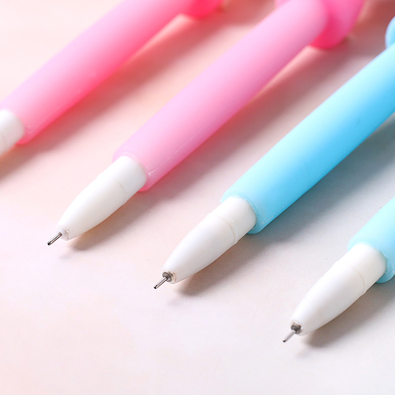 Zhongfan Zf2021 Ballerina Girl Neutral Pen Custom Creative Cartoon Pen Student Stationery Wholesale Specification drawing