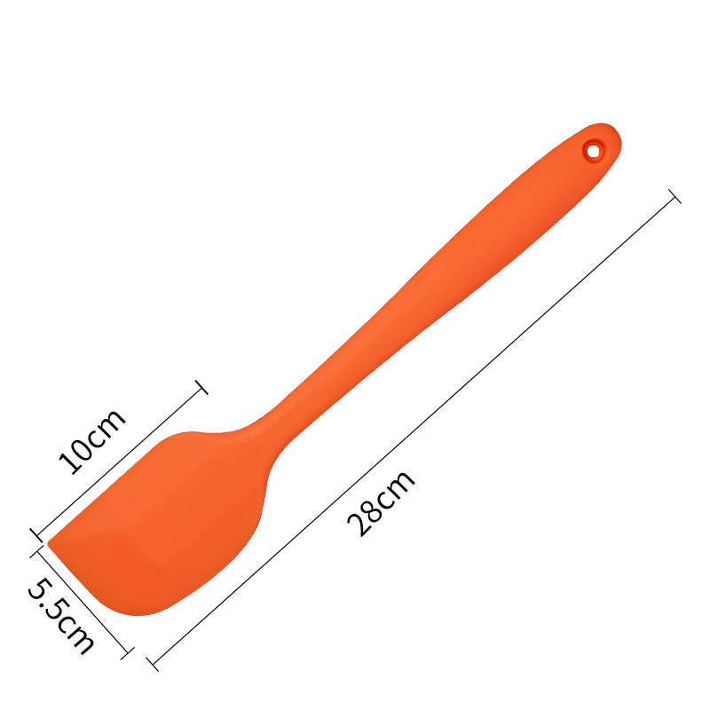 Color Silicone Integrated Cake Cream Spatula Large Silicone Spatula Baking Spatula Baking Tools Mixing Spatula Application Scenario