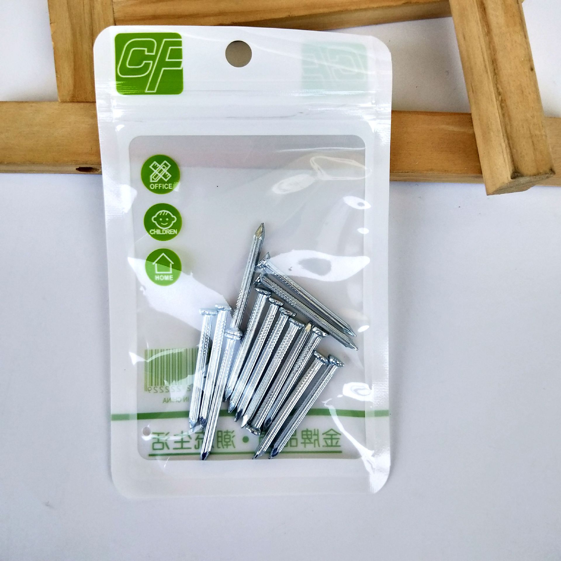 1-yuan store bagged cement nails, 1.5-inch steel nails, 1-yuan store cement nails, 1-yuan wholesale details Picture
