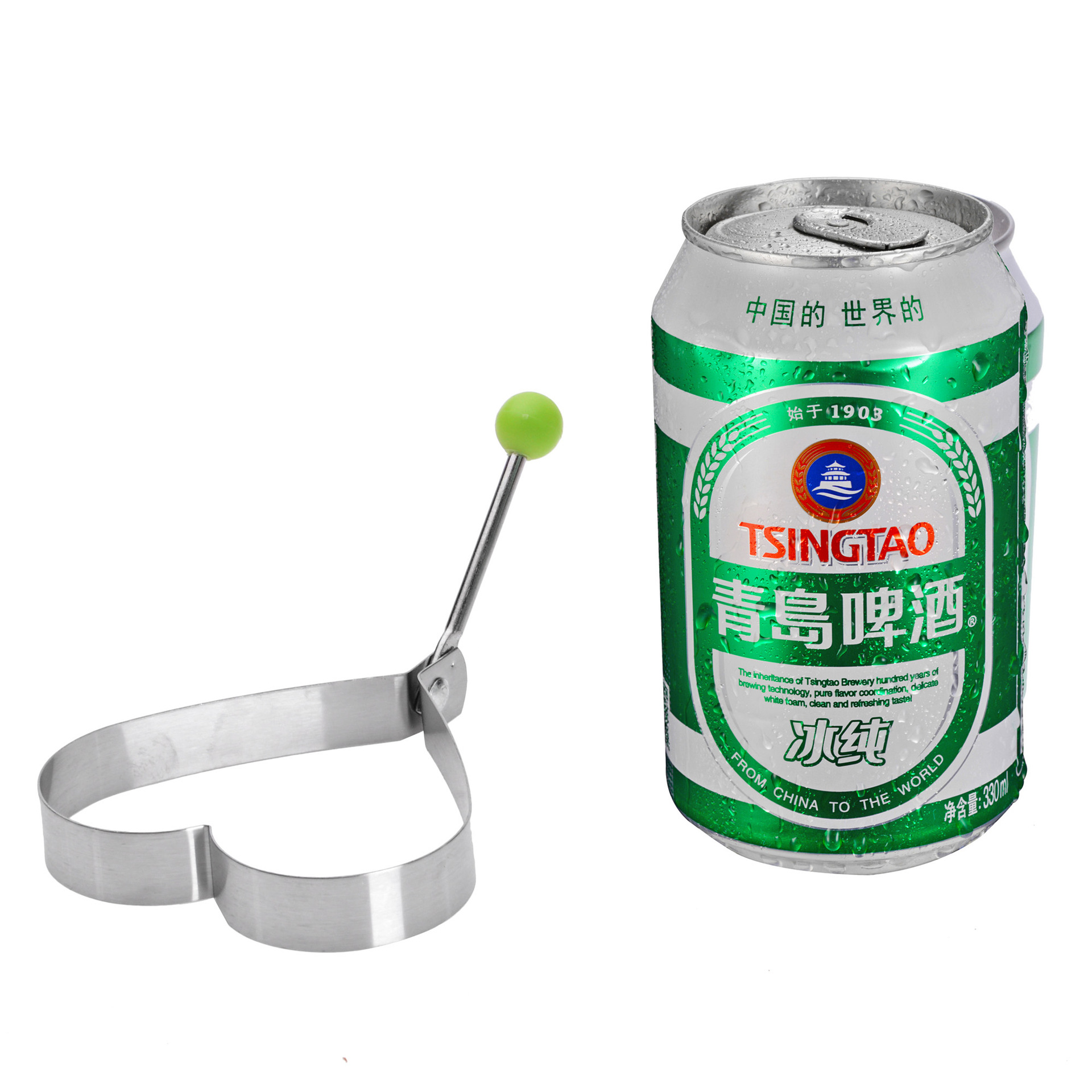 煎蛋器/煎蛋模具/烘焙工具白底实物图