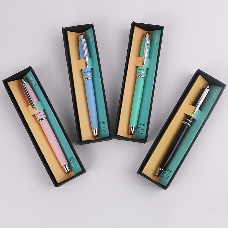 Annual meeting business gifts Student pens, office metal signature pens with engraved logos, stationery store student pens