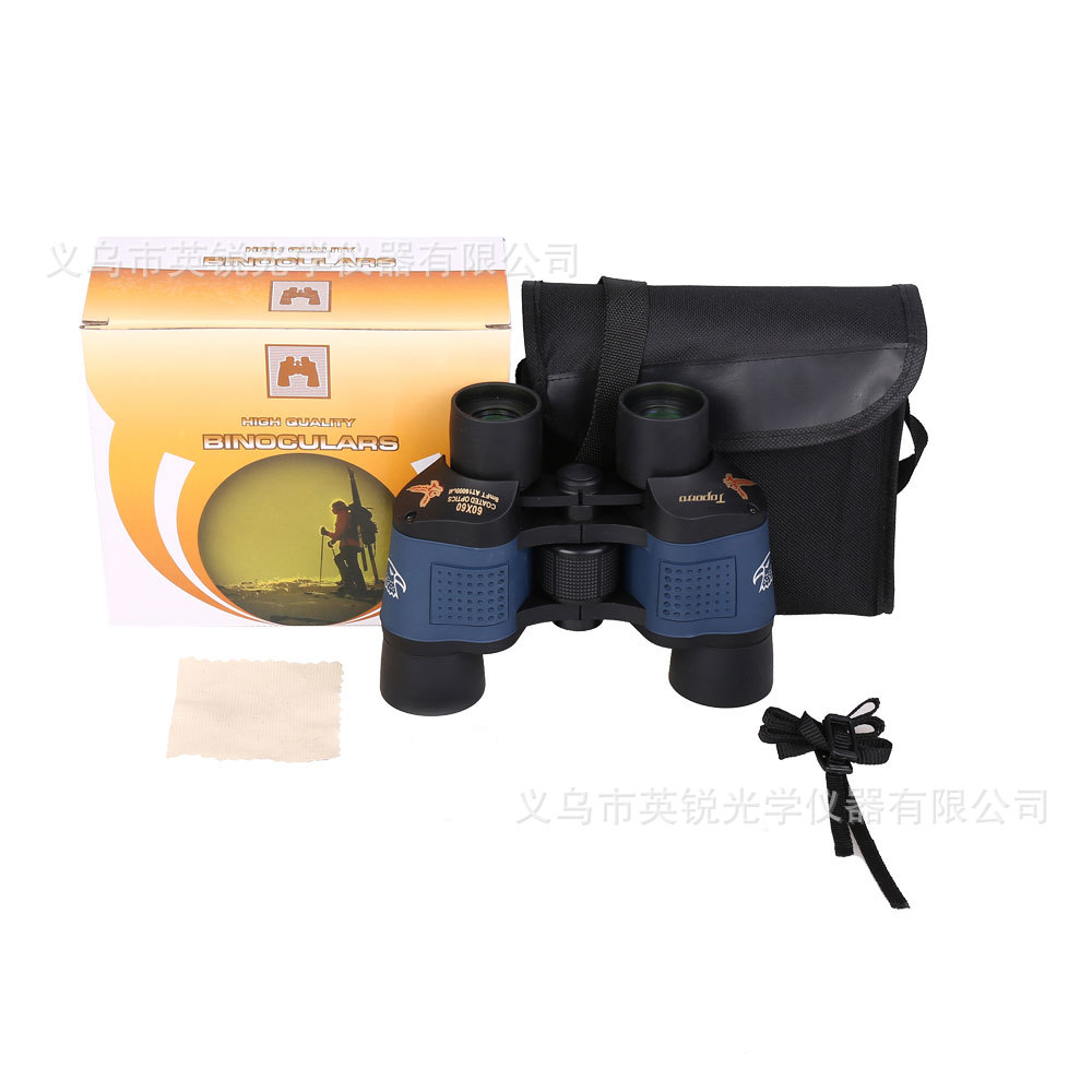 Wholesale 60x60 binocular coordinate night vision Golden Eagle telescope, high-power high-definition red film telescope