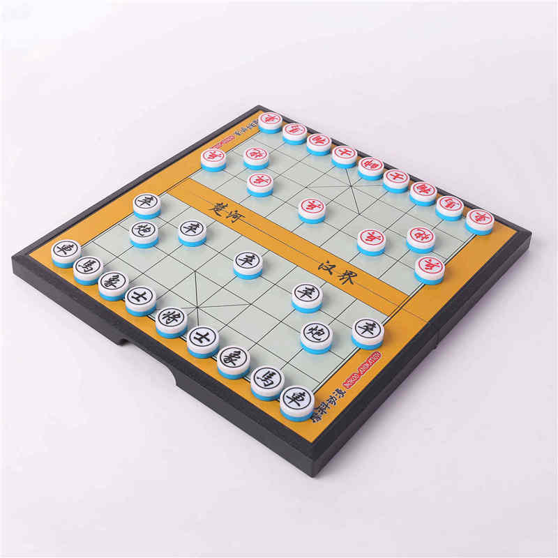 Large folding magnet chess, children's magnetic flying chess, Gobang, Beast Chess, Checkers, Chinese chess game chess details Picture