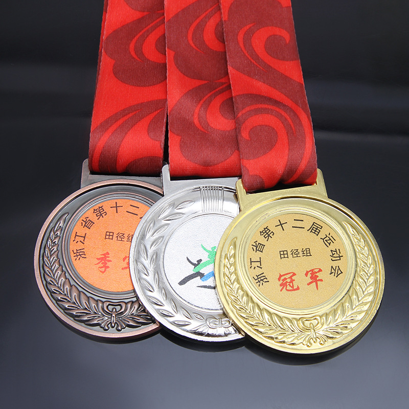 Sports meeting wheat ears universal regular MEDALS, school sports competition awarding, electroplated gold, silver and copper MEDALS, wholesale gold foil Application Scenario