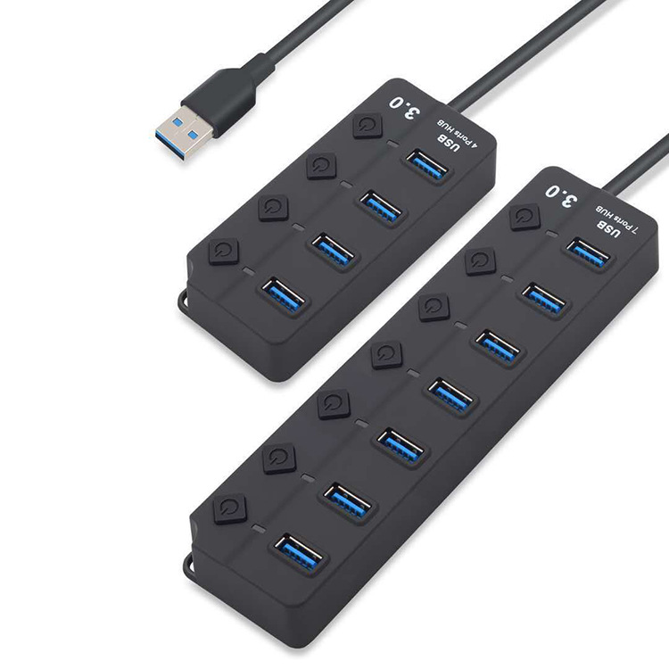 Компьютер USB3.0 - централизатор с семью зубчатыми переключателями, хаб, тянул четыре высокоскоростных расширителя за Один раз pic 13