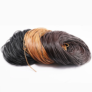 韩国蜡线 多色PU皮质线 橡胶挂件线皮革绳项链手链挂坠编织绳贸易详情3