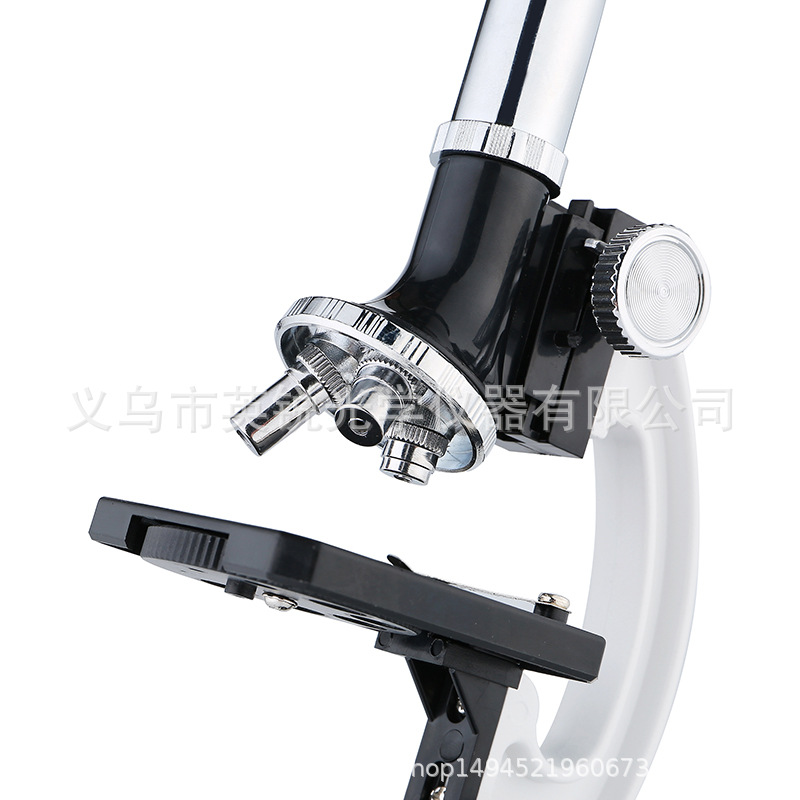 厂家直销高清带灯显微镜1200倍金属光学显微镜学生科教实验套装详情图4