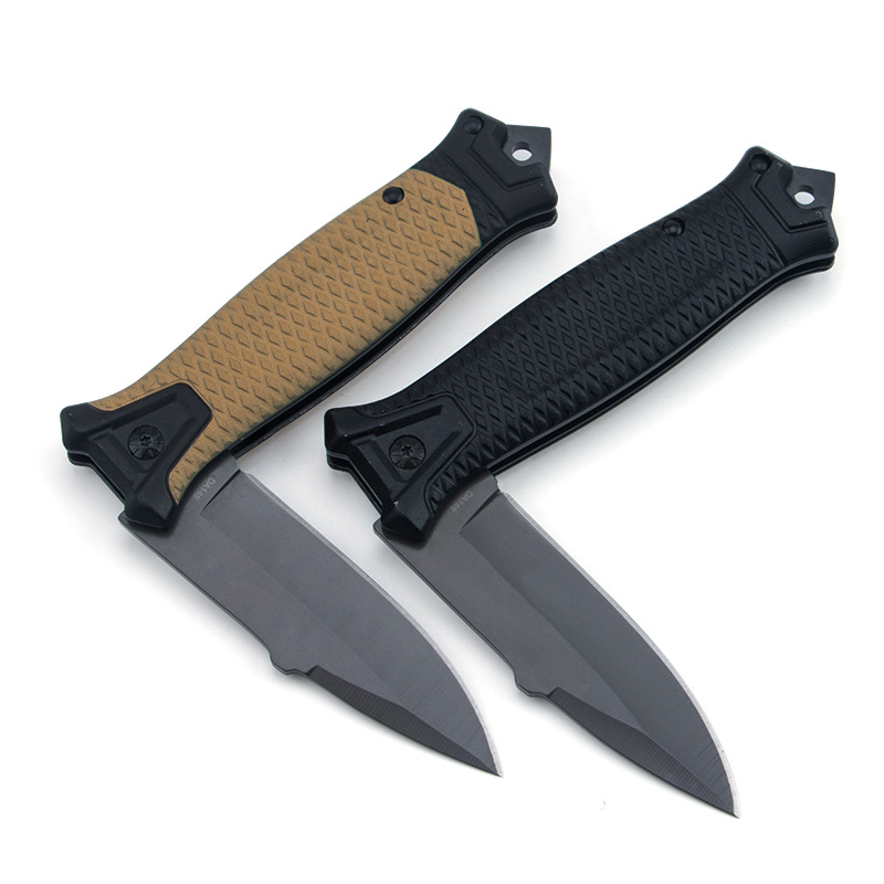 Outdoor folding knife DA148 Camping tactical knife, high-hardness self-defense mini knife, multi-functional survival knife details Picture