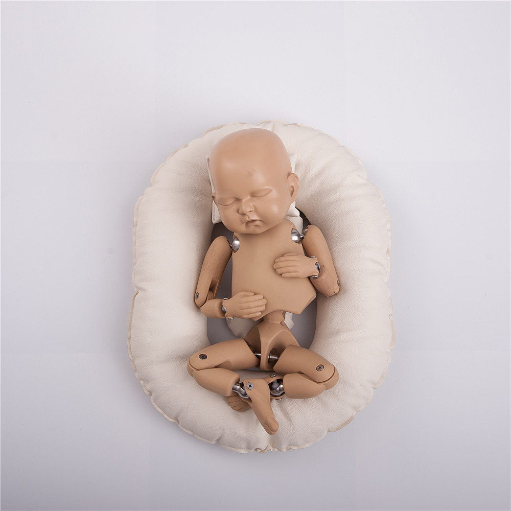 新生儿摄影道具仿真娃娃 练习多种拍照造型动作婴儿塑胶模特出租详情图2