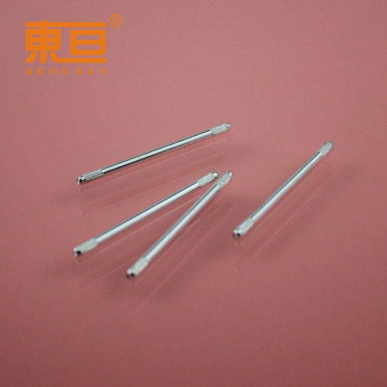 H2*38双直 搓花轴 铁轴 五金轴 玩具配件 科技积木零件 双直纹花