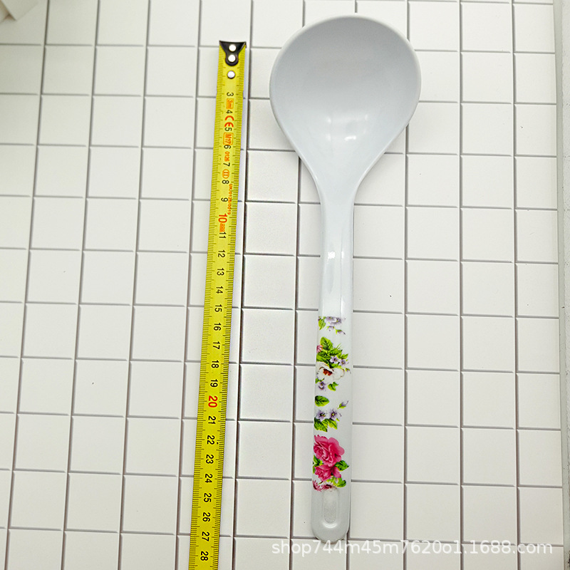 Large household plastic spoon Rice cooker spoon soup spoon spatula porridge spoon Non-stick pan rice spoon toughened spoon Application Scenario