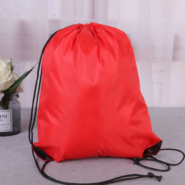 Spot Wholesale 210D Polyester Bundle Pocket Advertising Shoulder Drawstring Football Bag Storage Basketball Backpack Event Bag Application Scenario