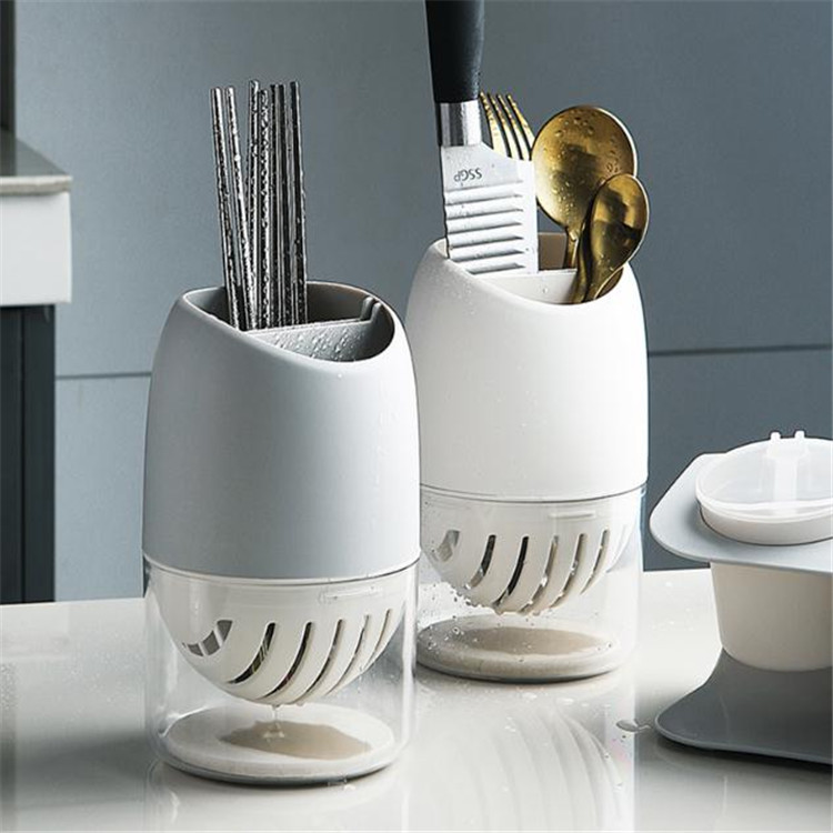 Chopsticks stand for drain spoon storage Chopsticks container Kitchen Chopsticks container Dustproof chopsticks container