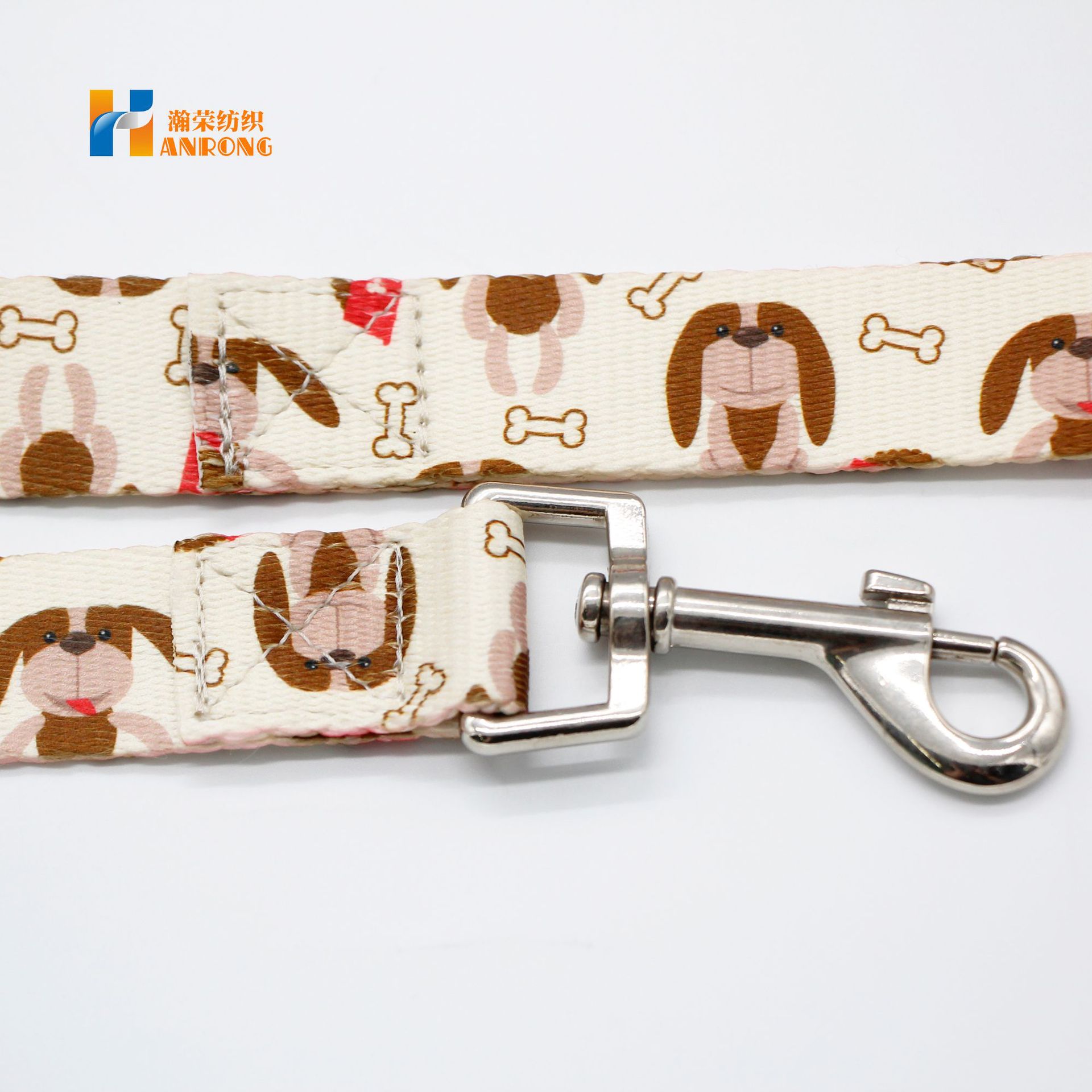 Wholesale And Direct Selling Polyester Print Custom Pattern Pet Supplies Dog Pet Belt Specification drawing
