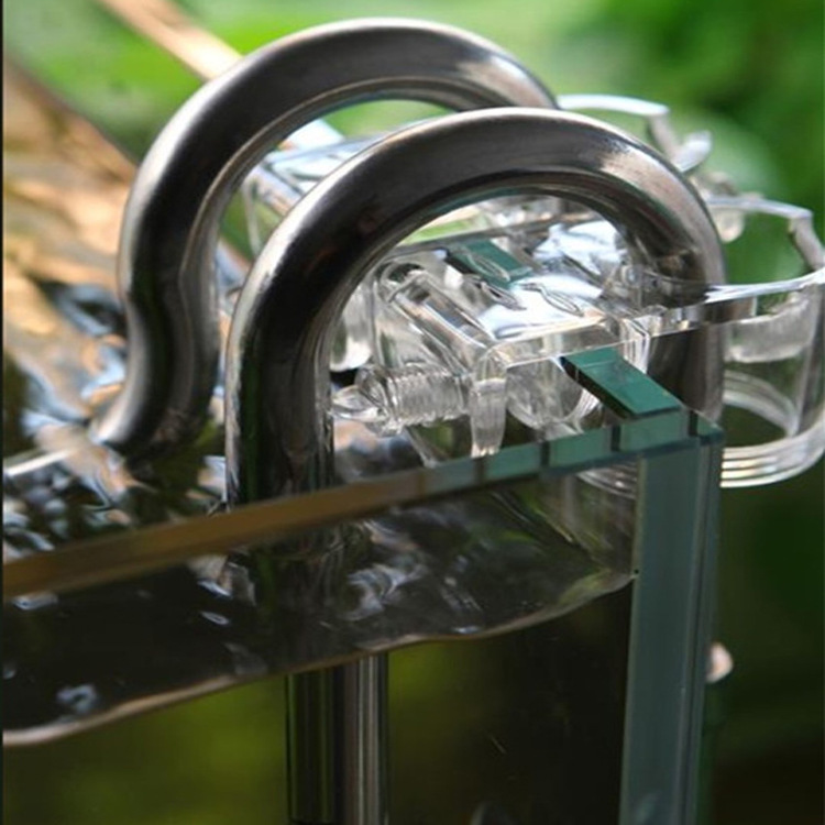 亚克力固定夹  各种进出水管、鱼虾缸投食管、PH探头，裤型喂食器