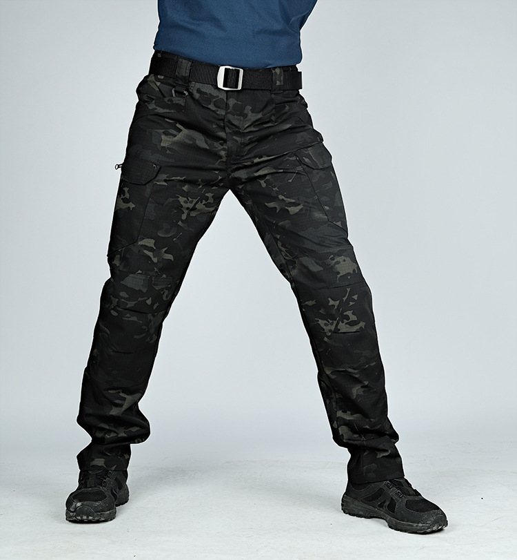 Tactical Pants Spring Male Special Forces Camouflage Pants Overalls Autumn Outdoor Multi-Bag Pants Wear Resistant Ix7 Training Pants Army Mini Pants details Picture