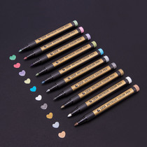 STA 8151 Color Metal Marker Waterborne Metal pen Paint pen DIY hand-painted 10 colors