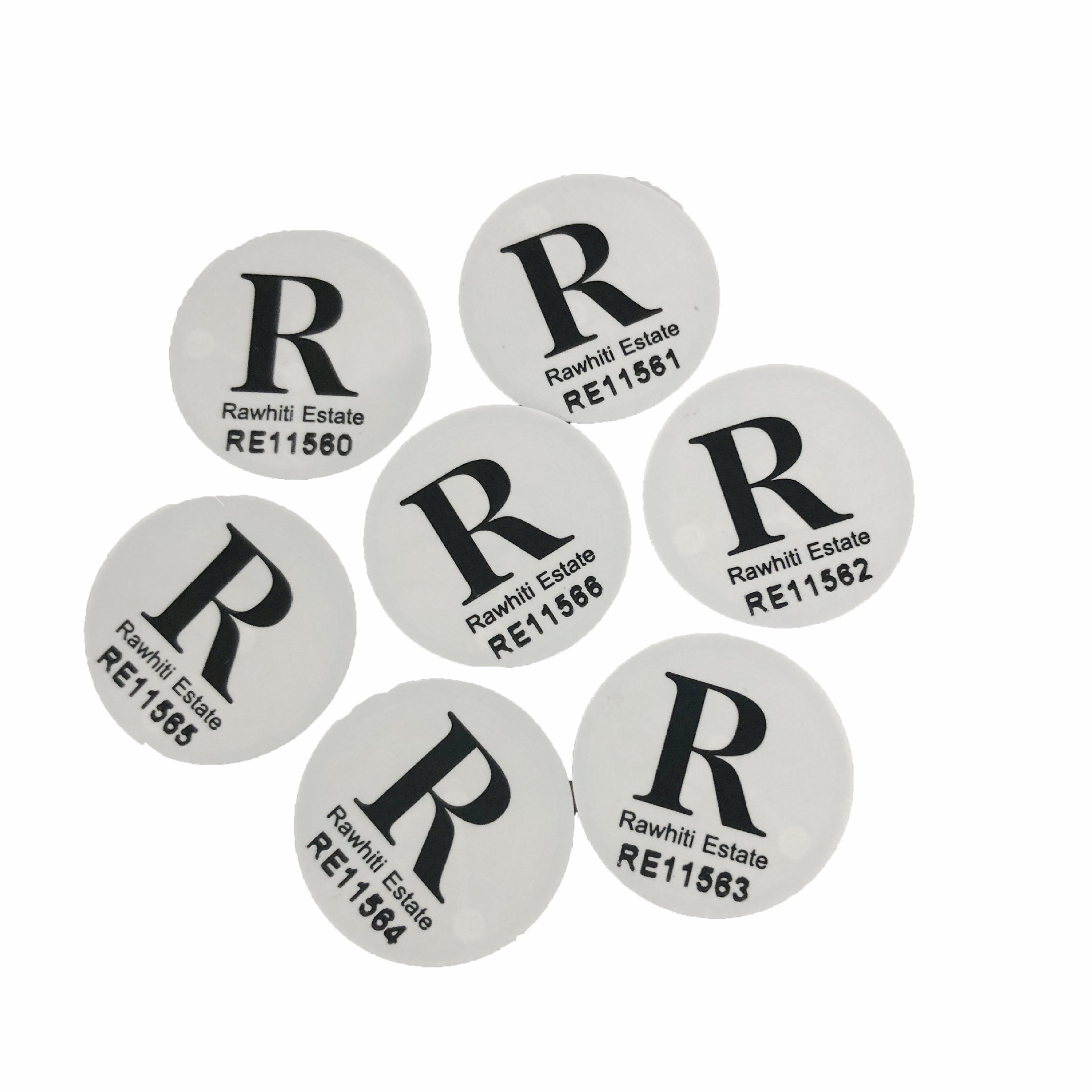 Wholesale of rfid electronic tags ntag213 chip mobile phone stickers that can be affixed with anti-metal IC access control cards and logos details Picture