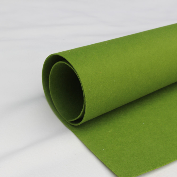 Color Felt Cloth Non-Woven Printing Process Felt Cloth Back Rubber Sound Insulation Felt Non-Woven Felt Application Scenario