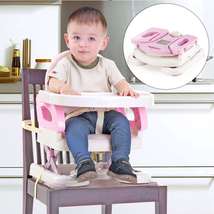 mastela美斯特伦餐椅儿童塑料座椅婴幼儿便携式可升降调档餐桌椅