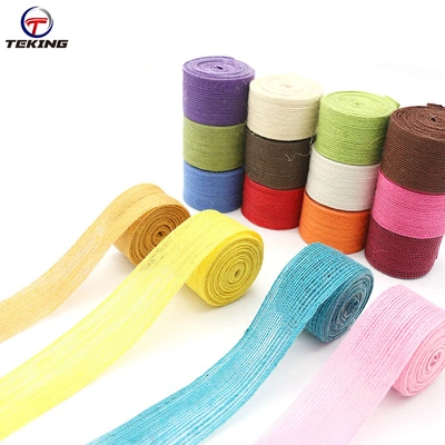 Manufacturers Directly Supply The Stock Of Colorful Jute Fish Silk Hemp Clothing Clothing Woven Belt Home Textile Materials Wholesale