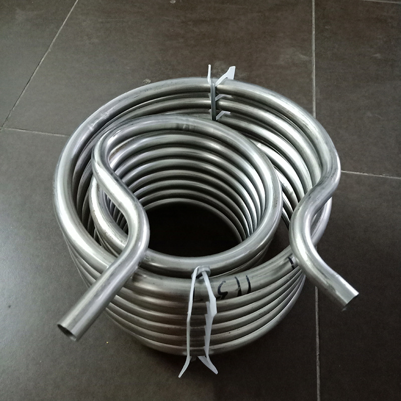 Customized 304 stainless steel round pipe and stainless steel welded pipe processing coil directly supplied by the stainless steel coil double coil manufacturer Item Picture