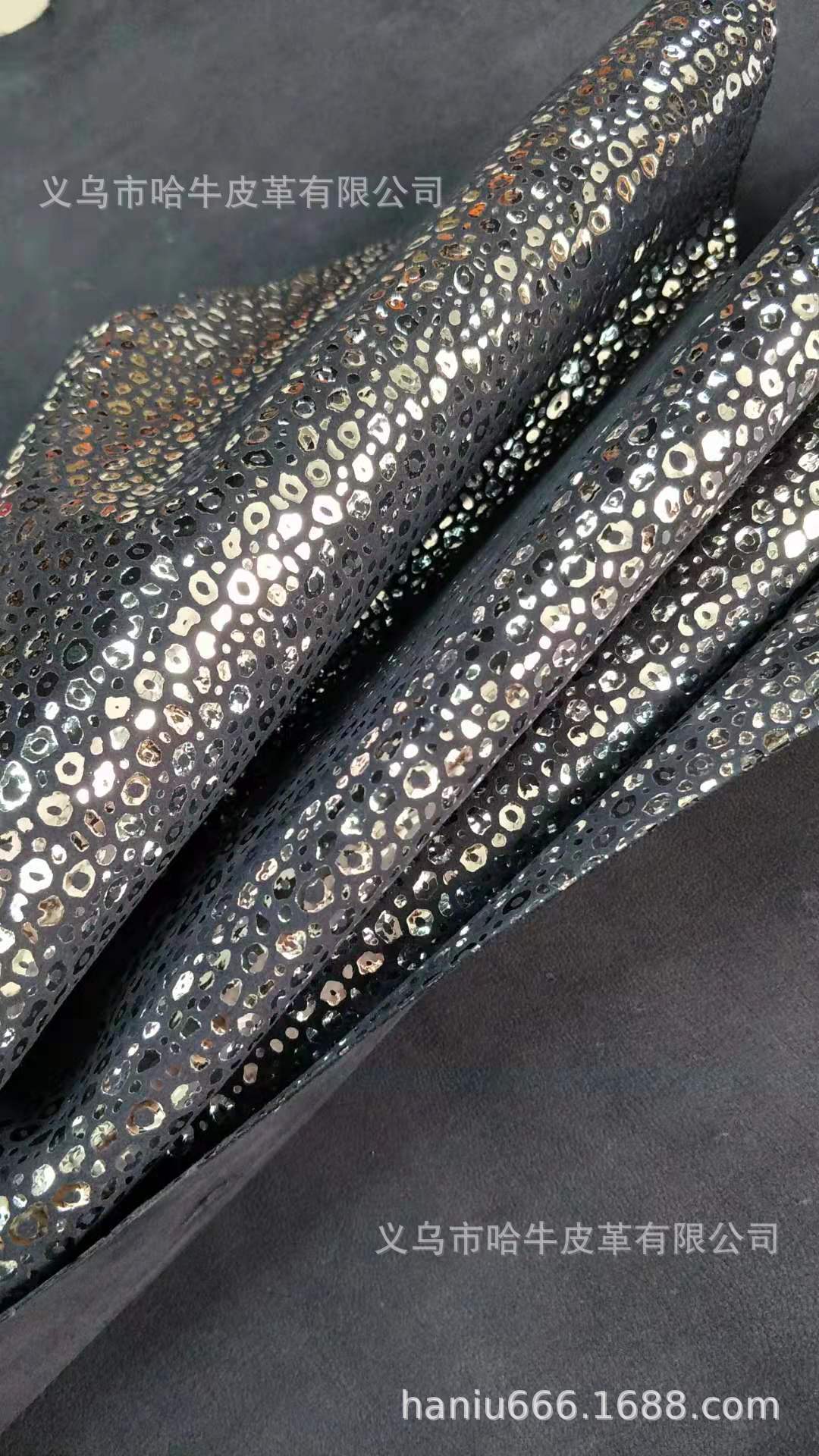 Hainiu genuine leather top layer cashmere gilding autumn and winter bestsellers can be customized in deep blue, pink, white and black