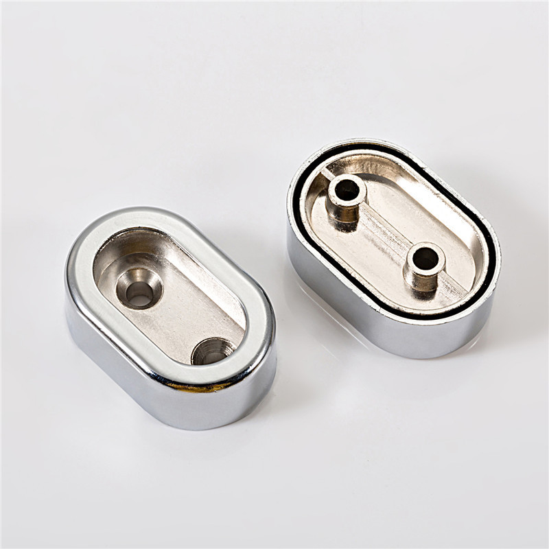 Manufacturer's Direct Hidden Zinc Alloy Tube Holder Tube Hanger Rod Flange Tube Holder 16Mm details Picture