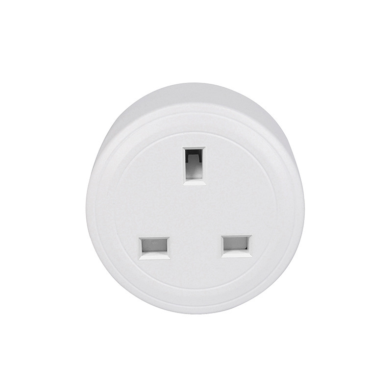 Tuya Smart British Standard wifi socket wireless remote control timed voice control smart home 13A plug details Picture