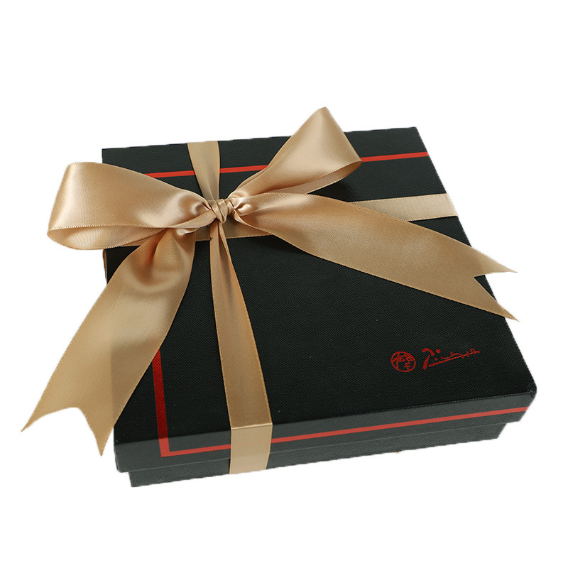 Champagne Gold Packaging Flower Ribbon Bow Ribbon Polyester Ribbon Gift Box Ribbon Jacquard Ribbon Wholesale Item Picture