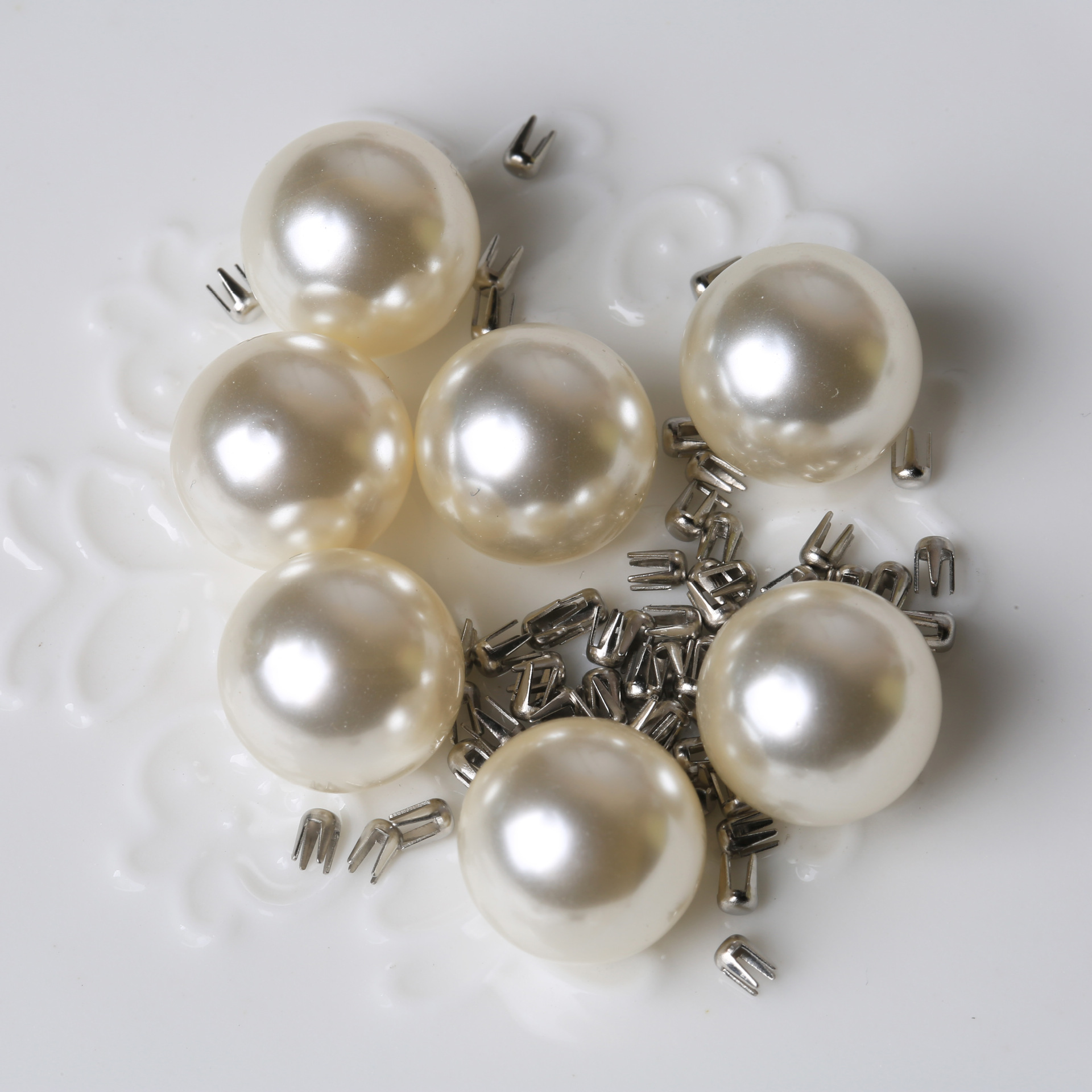 Factory Direct Sales 8-16Mm Imitation High Light Non-Porous Pearl Nail Beads High-Grade Water Foam Beads Abs Plastic Pearl Manufacturers Specification drawing
