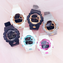 School season ins style Macaron sports electronic watch Harajuku style Unicorn Watch Trend Student watch