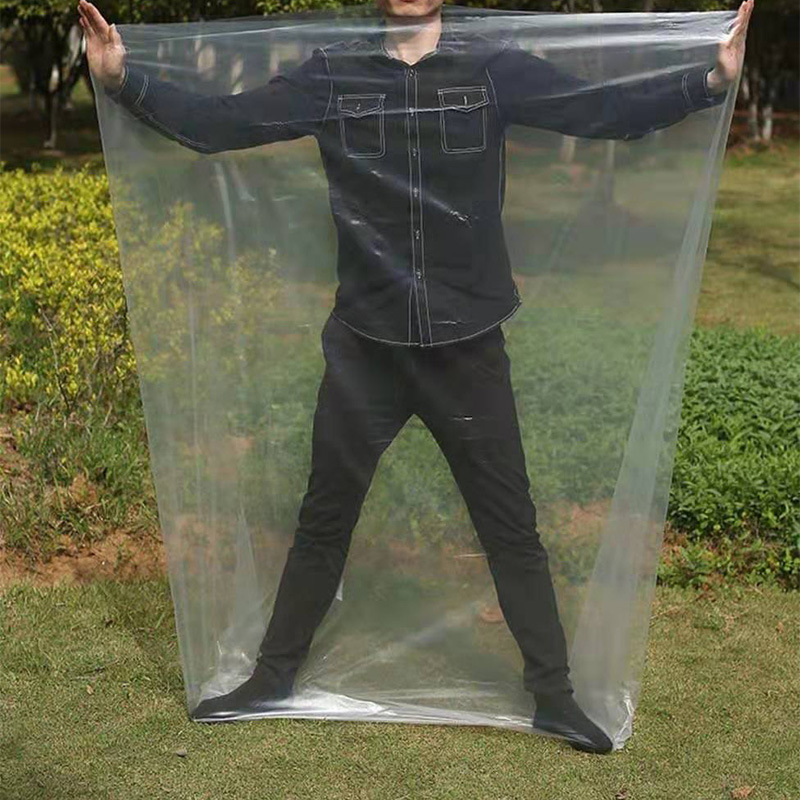Foshan manufacturer wholesale mattress packaging bags, dust-proof and moisture-proof mattress bags, large-sized high-pressure PE flat-mouth plastic bags