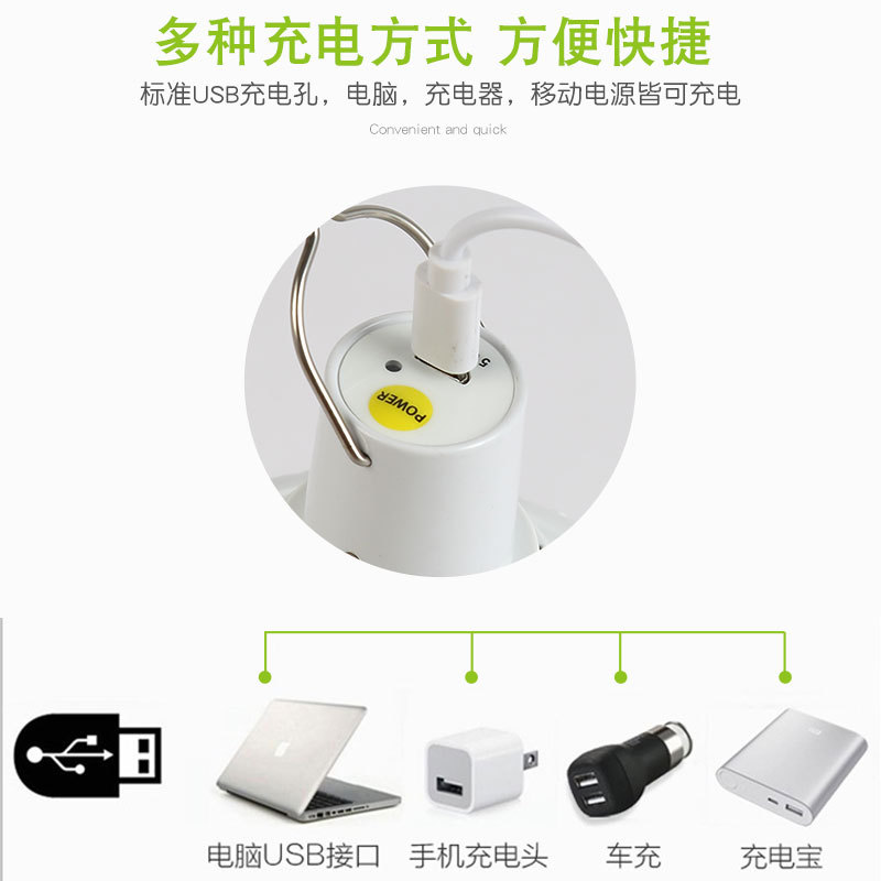 led rechargeable bulbs, night market street stalls, outdoor portable camping lamps, usb charging emergency lights, power failure lighting bulbs Specification image