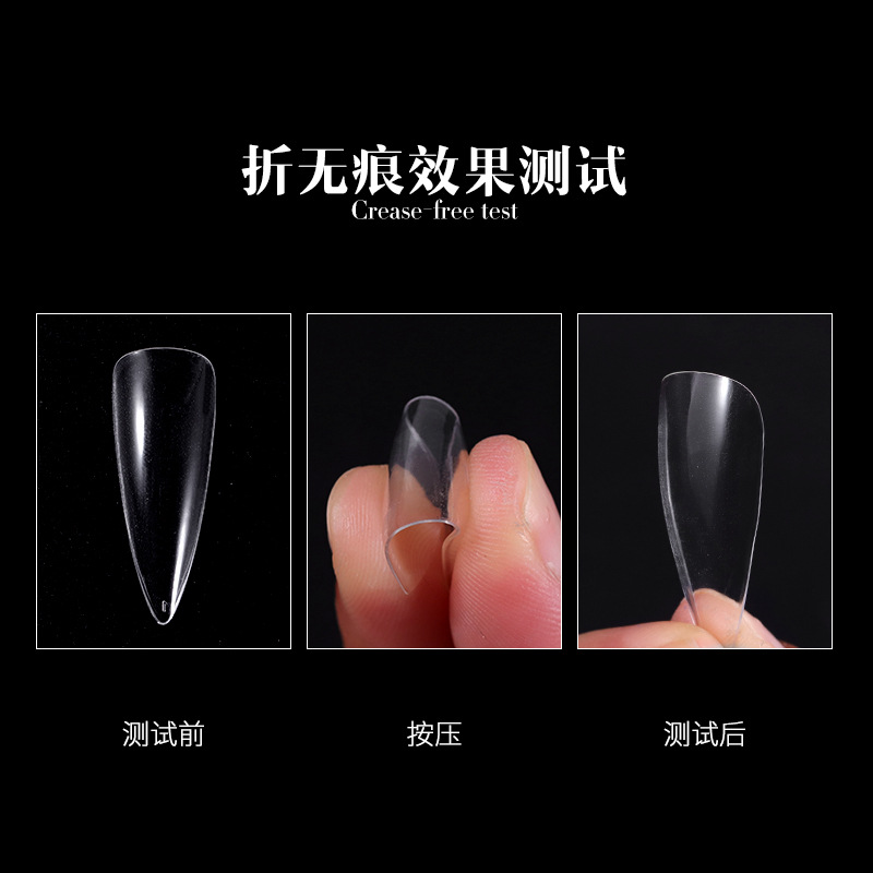 Cross-border 504 piece box armor sheet transparent, seamless, teardrop-shaped, semi-frosted, fully and semi-coated armor sheet finished shanilak - 4