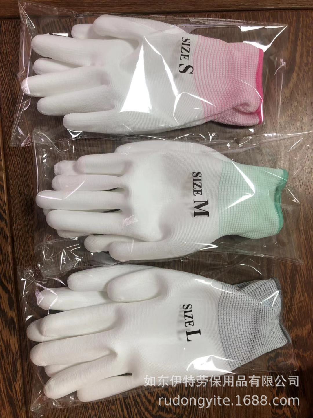 PU palm-coated gloves, 13-needle PU gloves, PU gloves Specification image