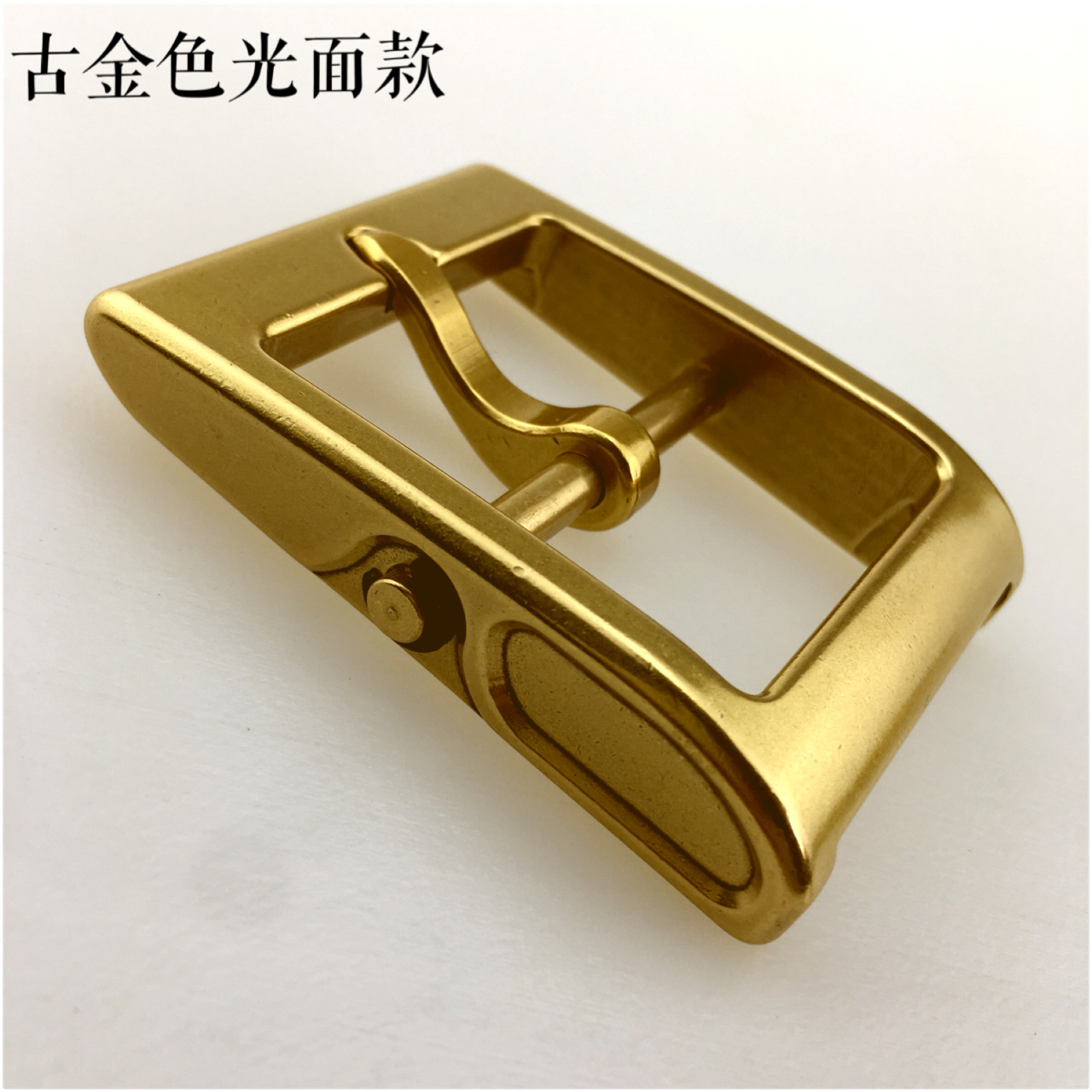 Solid pure copper V-shaped buckle, thick leather special belt buckle, handcrafted leather belt buckle, belt clip, finely carved belt buckle Specification image