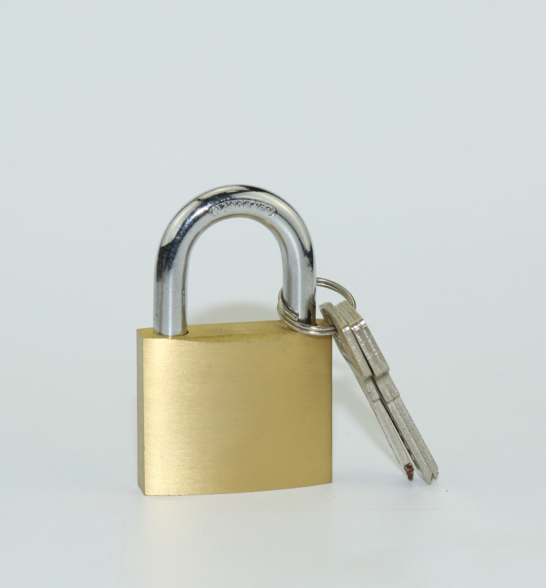 50Mm Arc Atom-Thick Brass Padlock Sand-Thrown Whiteboard Bulk Retail Home Industrial Security Door Padlock Specification drawing