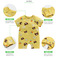 新款夏季服装/婴儿连体衣服/新生儿宝宝纯产品图