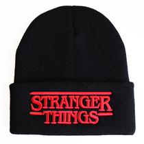 STRANGER THINGS Woolen Hat Pullover hat Stranger Things alphabet three-dimensional embroidery knitted cap winter foreign trade