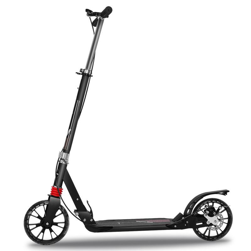 成人两轮滑板车可折叠单脚踏板车双减震碟刹城市代步车scooter详情图5