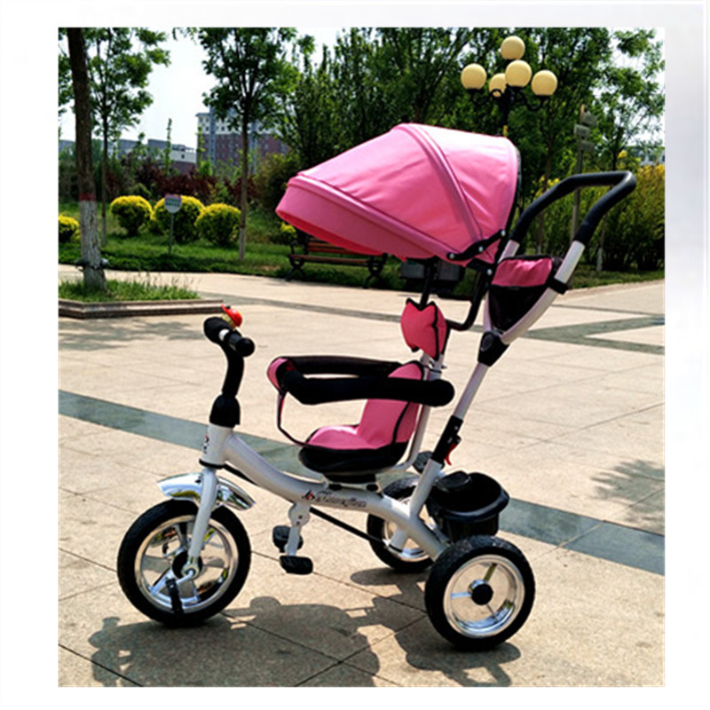 Manufacturers Wholesale New Children's Tricycle Child Bicycle Baby Stroller Baby Tricycle Stroller Application Scenario