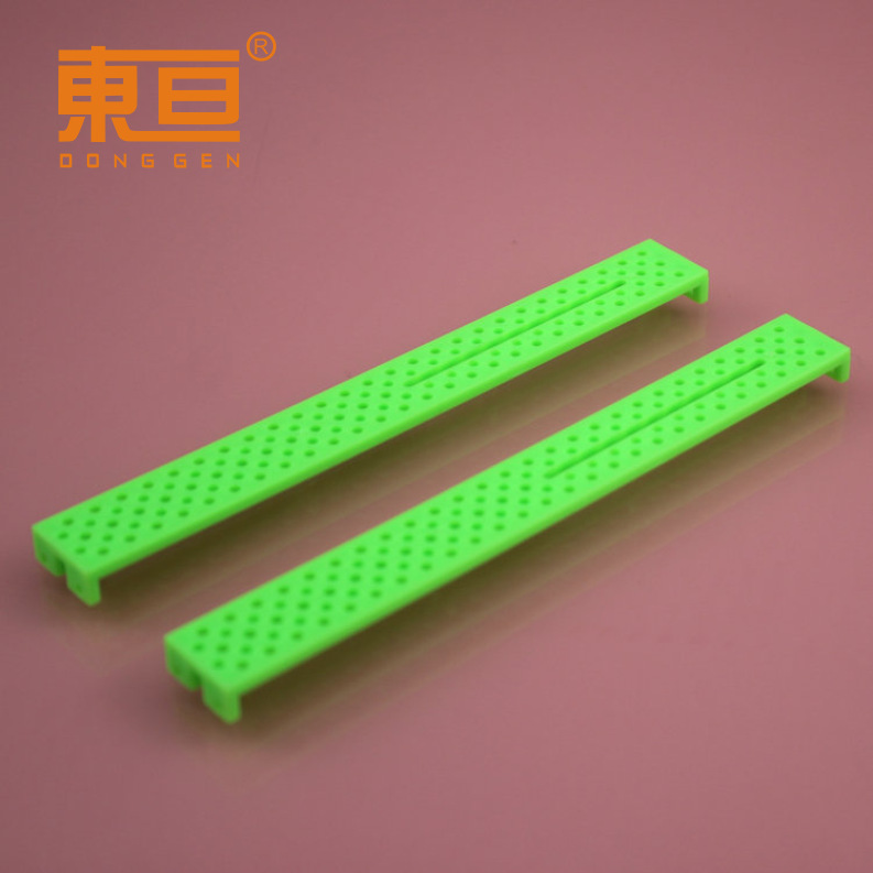 MGG135167 Green door rail rod Plastic rod Toy Stand Rail rod Technology building block parts