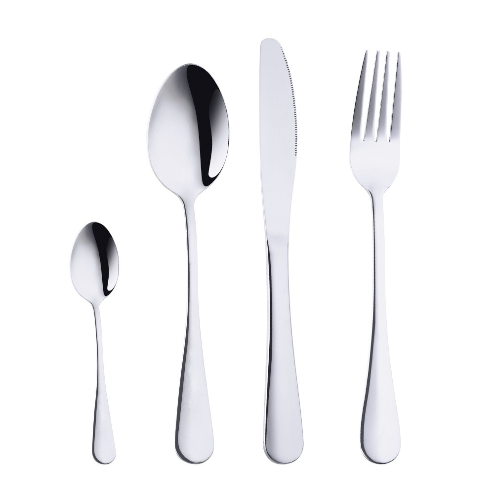 Cross-Border Amazon Stainless Steel Tableware 24-Piece Western Steak Knife, Fork And Spoon Cross-Border Ceramic Handle Gift Box Set Specification drawing